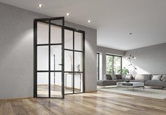 Modern Interior Rohrrahmentürelement Flügeltür hoch Ansicht 4_2022_06_20