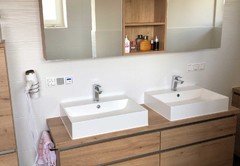 Badezimmer April 2021